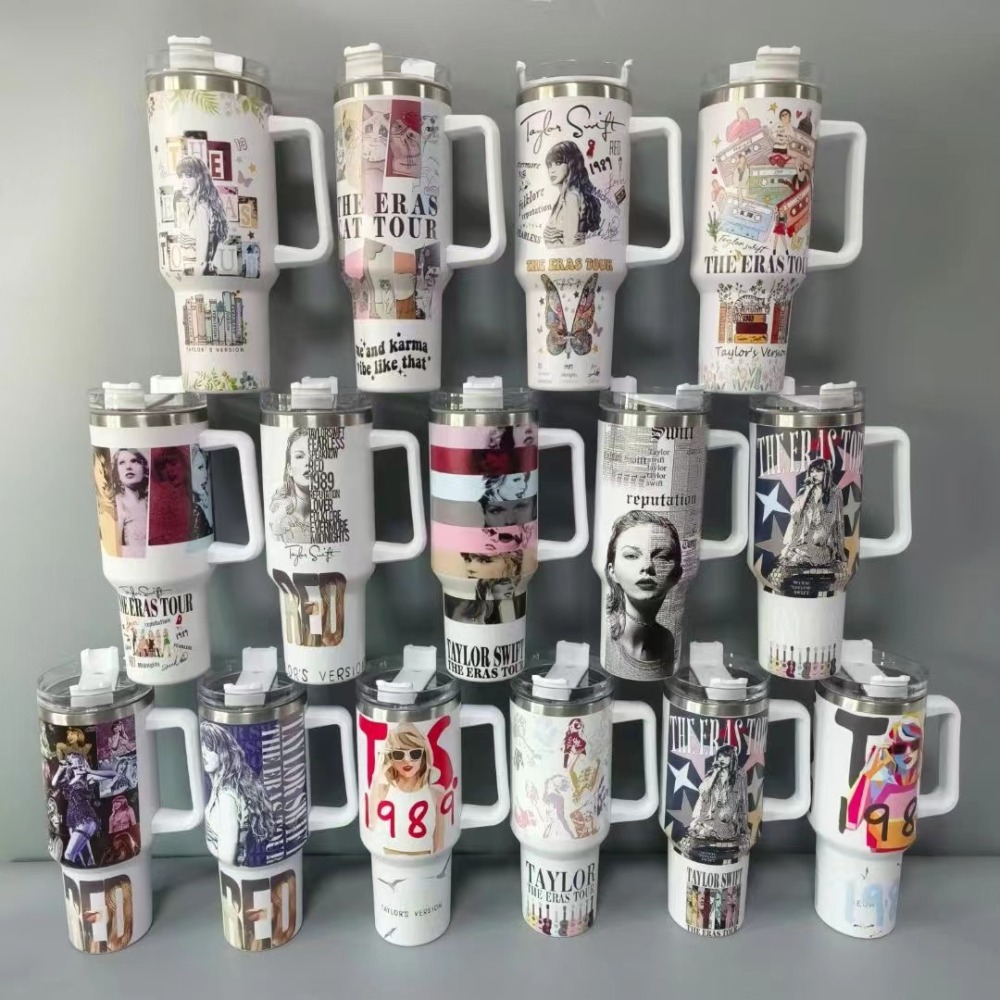 2024 New Design of 40oz Stainless Steel Coffee Travel Mugs With Hot Design  - Chinese Warehouse