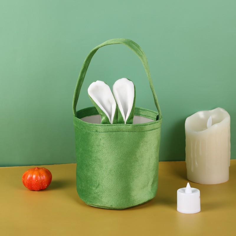 5*5.7" Velvet Handbag for Easter- Chinese Warehouse