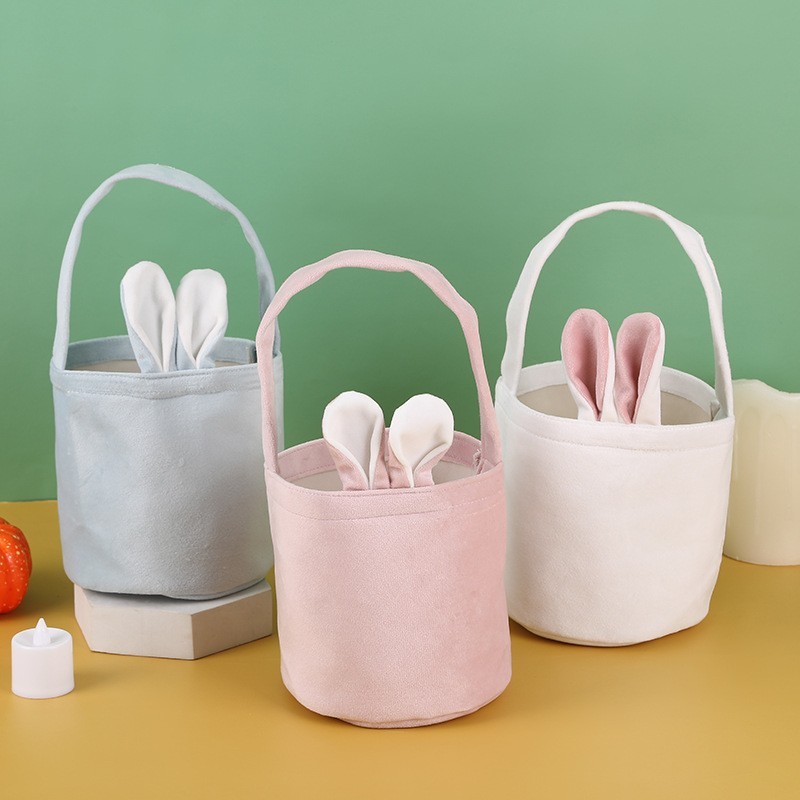 5*5.7" Velvet Handbag for Easter- Chinese Warehouse