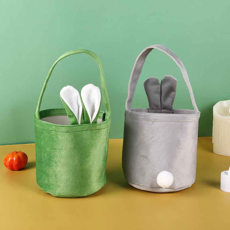 5*5.7" Velvet Handbag for Easter- Chinese Warehouse