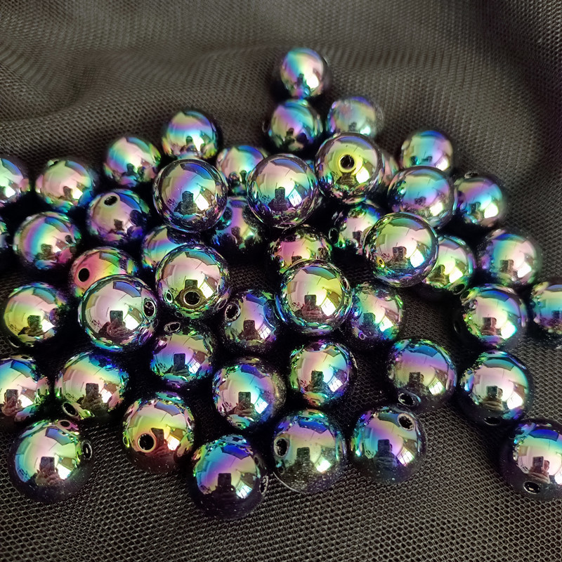 Pens with Beads and Rubber Stopper