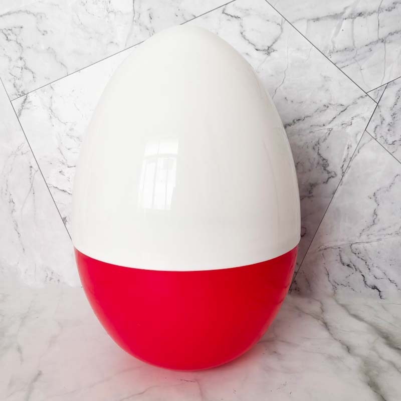 11.8*7.87 inches Mixed Color Plastic Refillable Eggs for Easter - Chinese Warehouse
