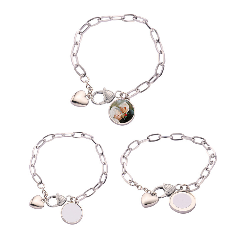 New Style sublimation Heart-Shaped Pearl Bracelet and Colorful Pearl Bracelet - Chinese Warehouse