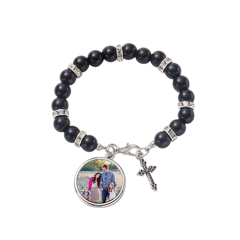 New Style sublimation Heart-Shaped Pearl Bracelet and Colorful Pearl Bracelet - Chinese Warehouse