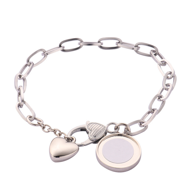 New Style sublimation Heart-Shaped Pearl Bracelet and Colorful Pearl Bracelet - Chinese Warehouse