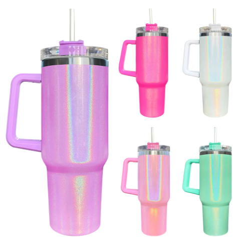 RTS US case of x25  40oz Stanley V1.0 rainbow color stainless tumbler