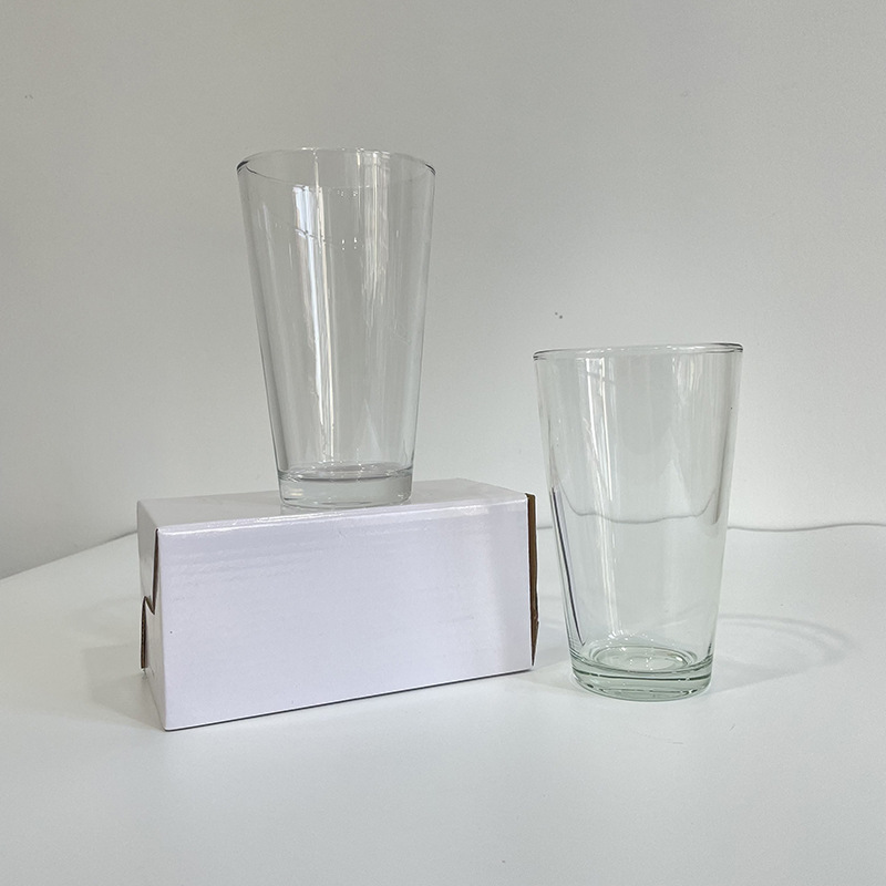 RTS CHINA case of X48pcs 16oz  Sublimation glass cup