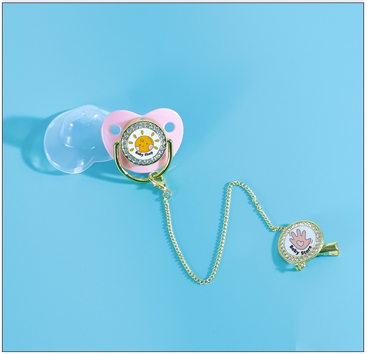 RTS CHINA  case of 50pcs  sublimation baby pacifier