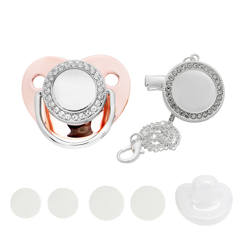 RTS CHINA case of 50pcs sublimation baby pacifier