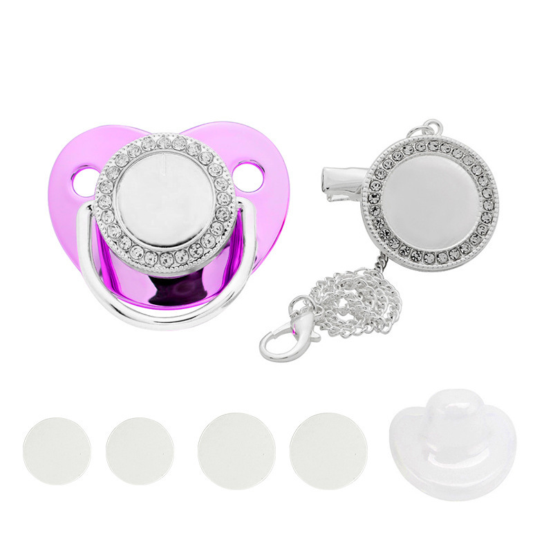 RTS CHINA case of 50pcs sublimation baby pacifier
