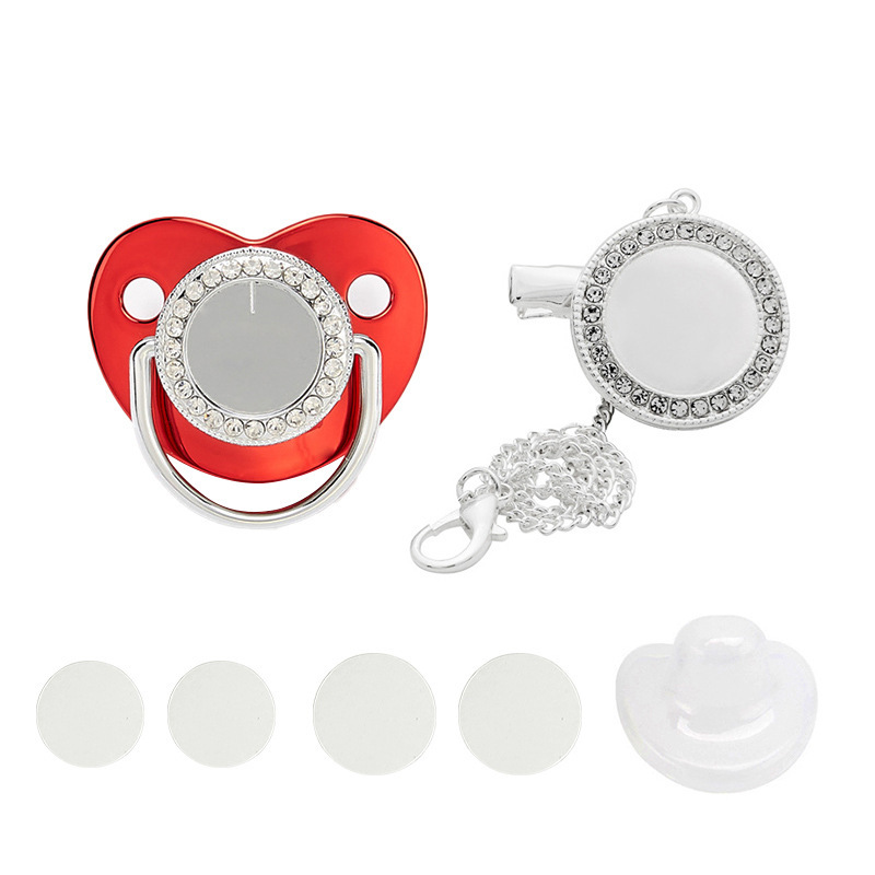 RTS CHINA case of 50pcs sublimation baby pacifier