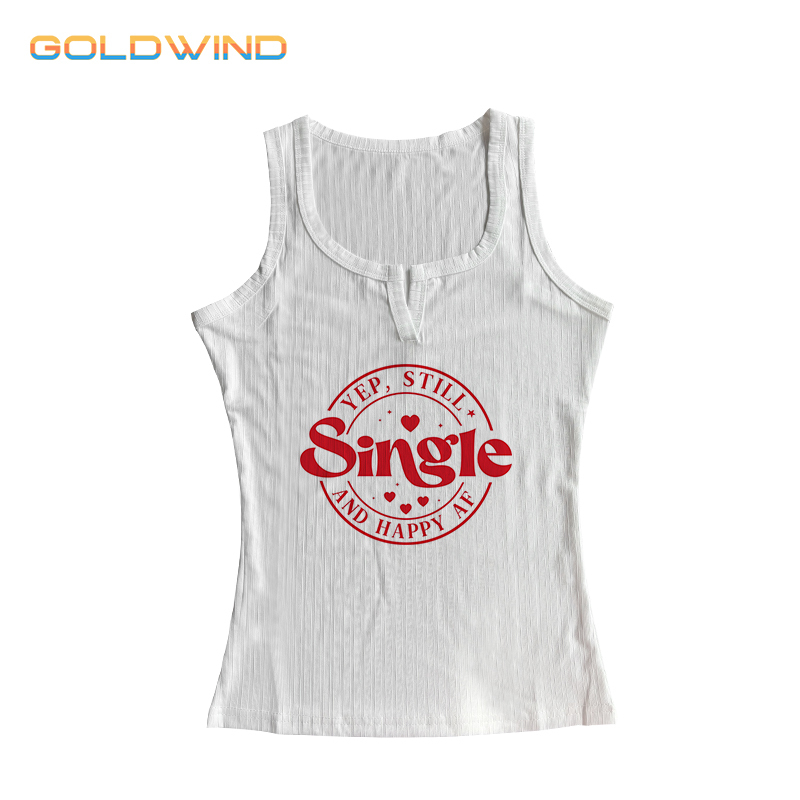 American style V-neck vest support sublimation - Chinese Warehouse