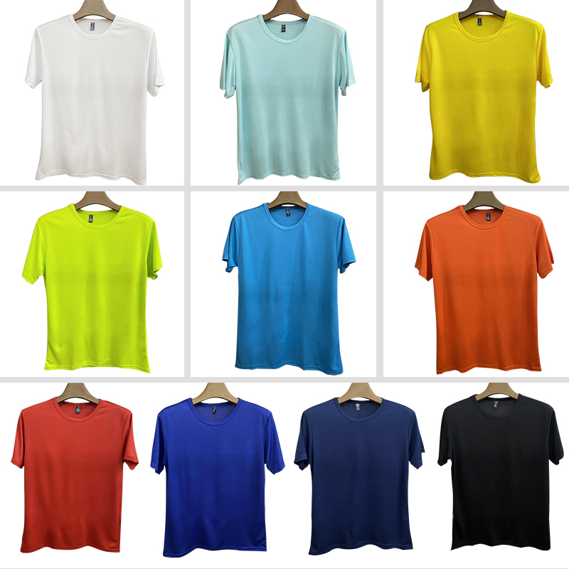 RTS CHINA sublimation Polyester quick-drying sports T-shirt