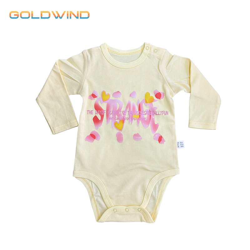 Cotton Long Sleeve Baby Onesies with Mixed  Sizes and Colors - Chinese Warehouse