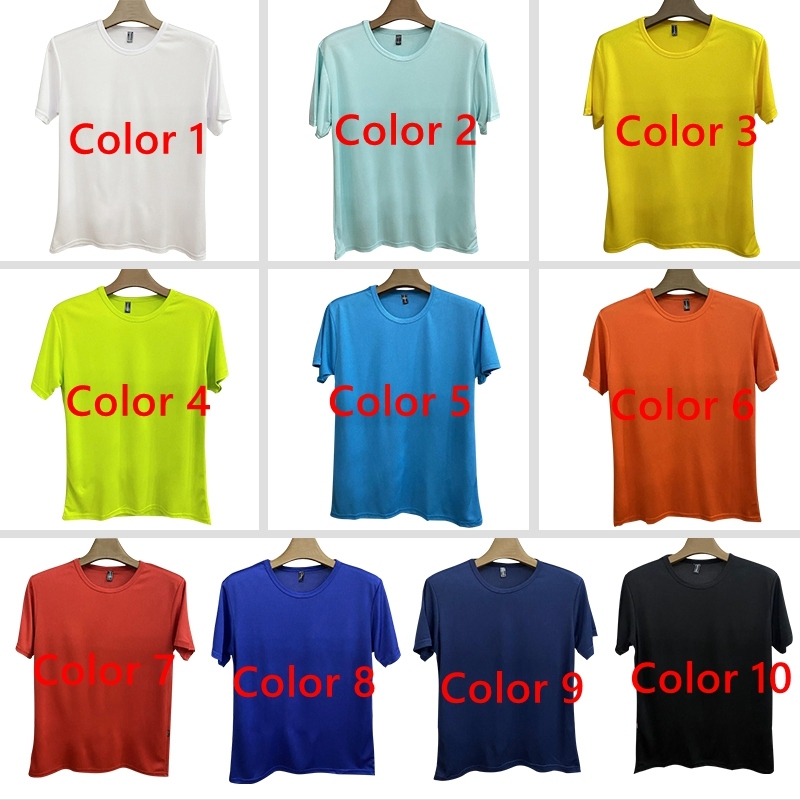 RTS CHINA sublimation Polyester quick-drying sports T-shirt