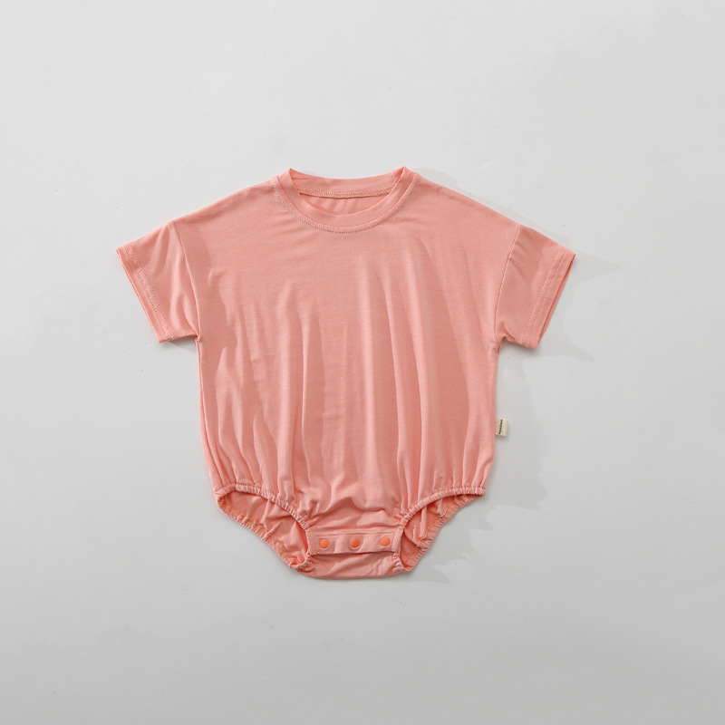 Unisex Babies' Snap-Up Rompers summer- Chinese Warehouse