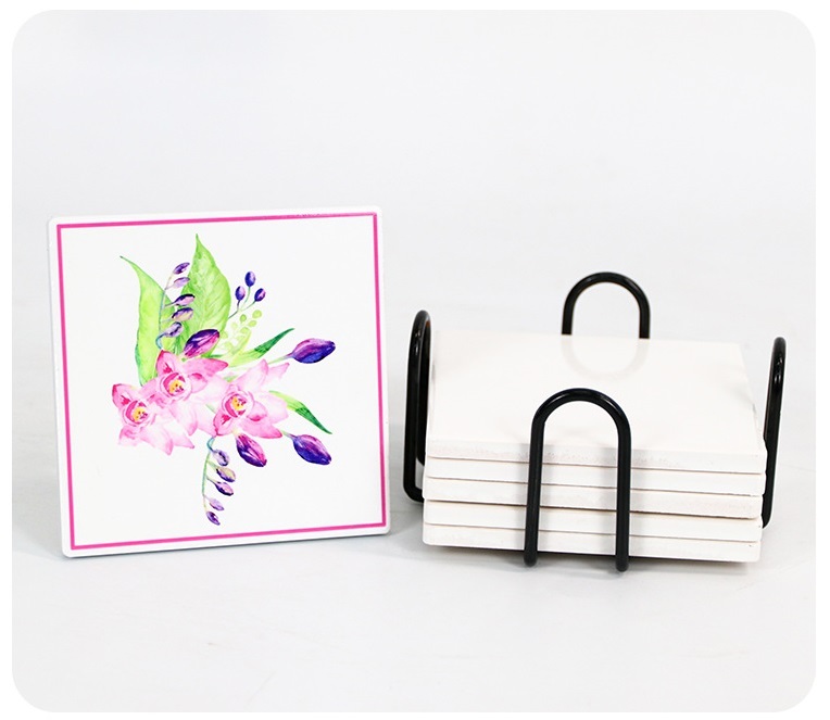 RTS China Round/square sublimation ceramic coaster