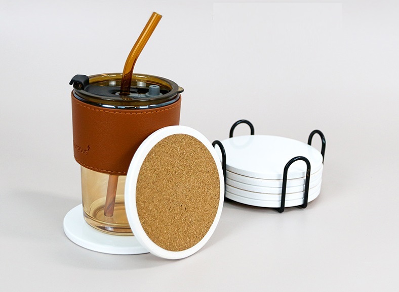 RTS China Round/square sublimation ceramic coaster