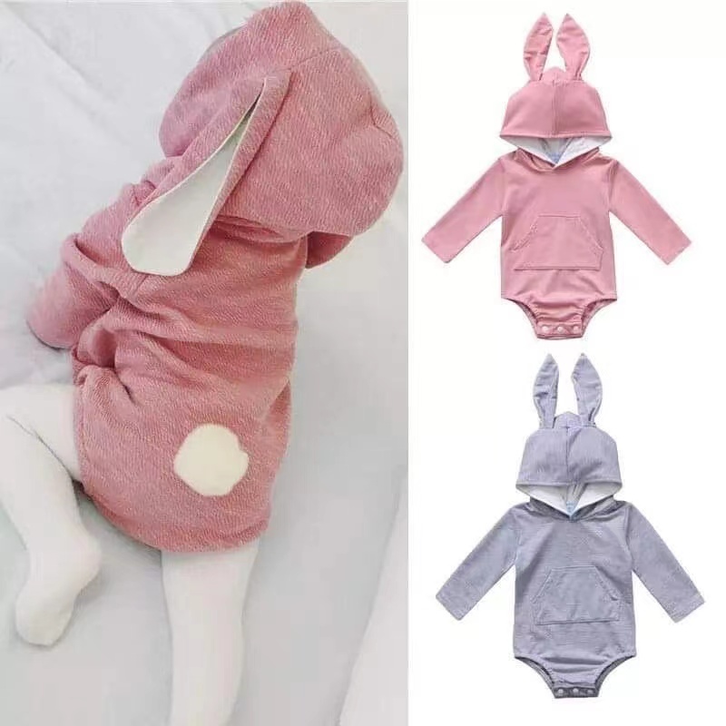 RTS CHINA Easter rabbit jumpsuit for infants