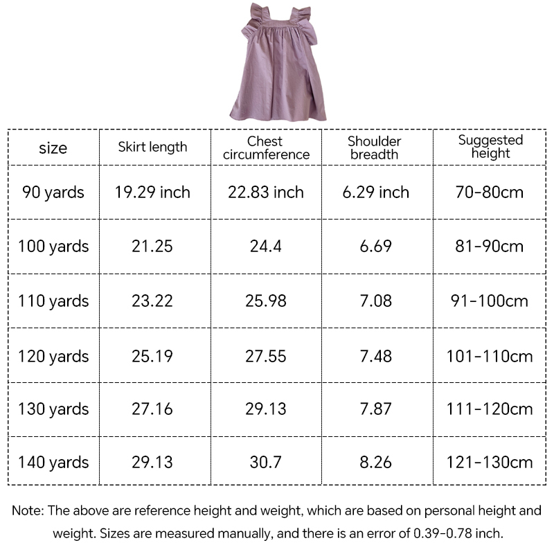 100% Cotton Elegant Princess Dress Skirt for Baby Girls Sleeveless Cami Dress for Baby Girls - Chinese Warehouse