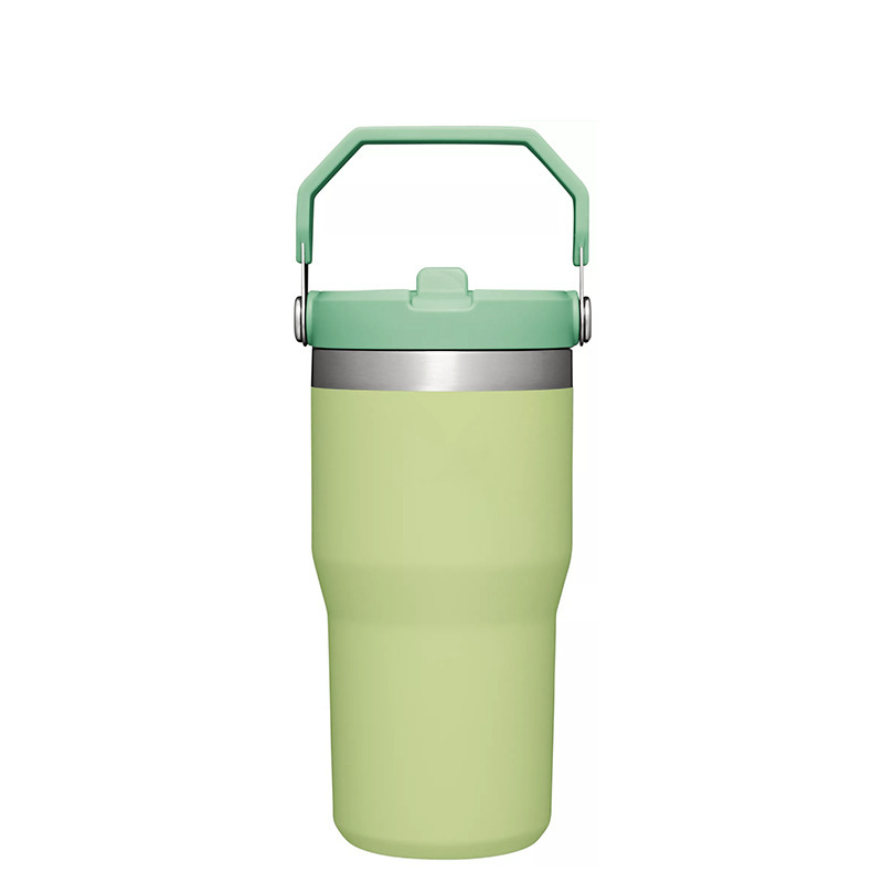 RTS CHINA  case of 25 pack 20oz Stainless Steel Flip Straw Powder Coated Tumbler