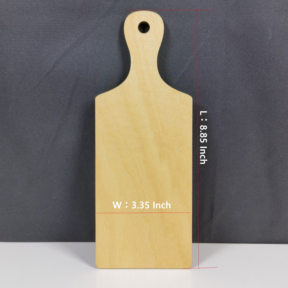 RTS CHINA  case of 50 pack sublimation mini wood chopping board &decoration board