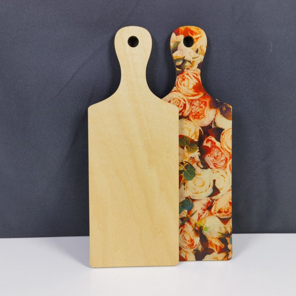 RTS CHINA  case of 50 pack sublimation mini wood chopping board &decoration board