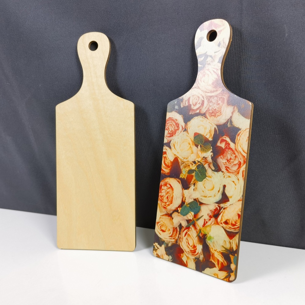 RTS CHINA  case of 50 pack sublimation mini wood chopping board &decoration board