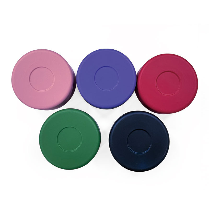 RTS CHINA Creative glitter silicone cup cover translucent sports water bottle cup bottom protective cover Stanley luminous bottom bottle cover