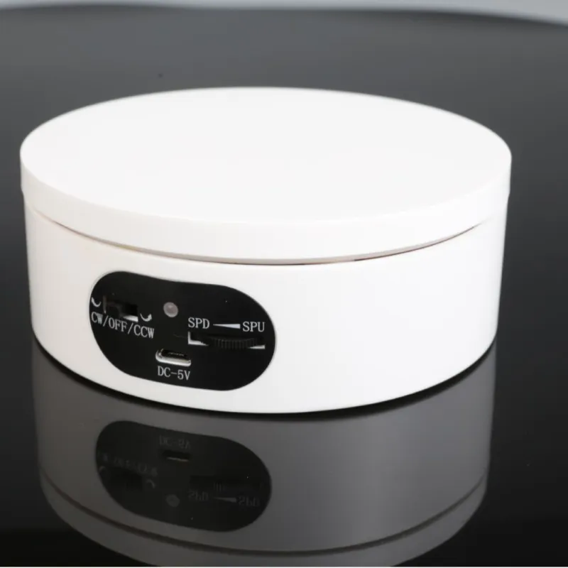 Rotating Display Stand 360° Motorized Rotating Display Stand with USB ...