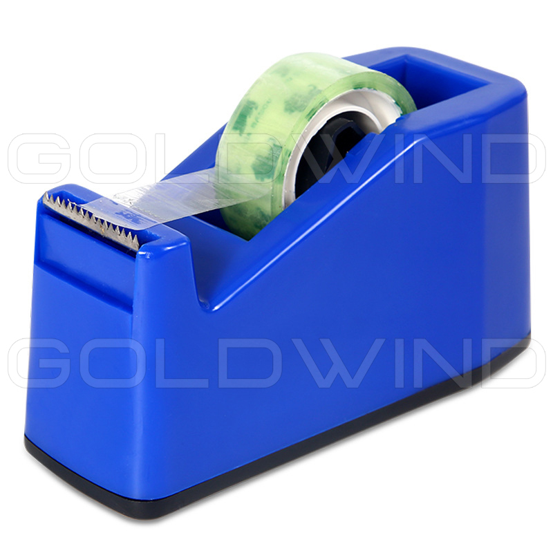 Desktop Tape Dispenser Plastic Transparent Tape Cutter Packing Tape Table with Seat  - Chinese Warehouse