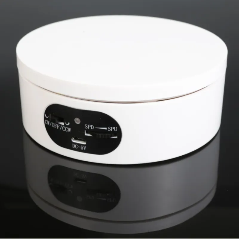 Rotating Display Stand 360° Motorized Rotating Display Stand with USB ...