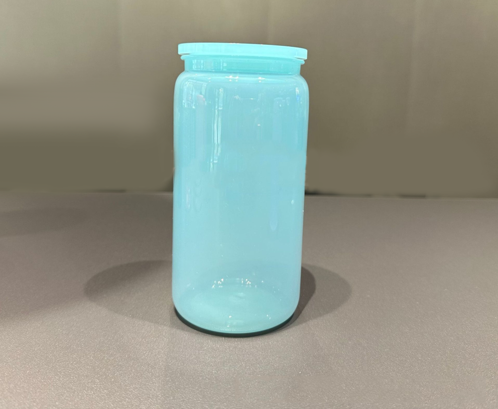 RTS Chinese Warehouse Case of 50pack 16oz colored Acrylic Libby Can with Plastic Straw and Colored Lids