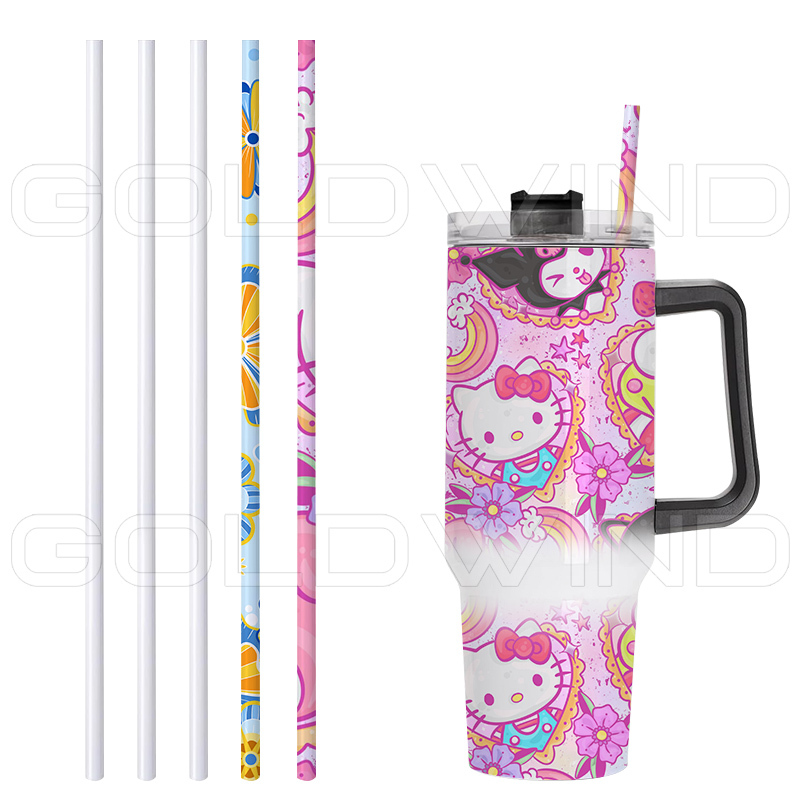 RTS CHINA  Sublimation stainless steel straw