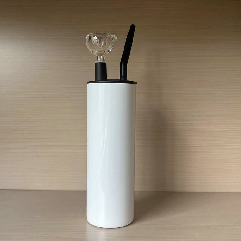 RTS CHINA 20oz Sublimation Double Wall Stainless Steel Straight Hookah Tumblers