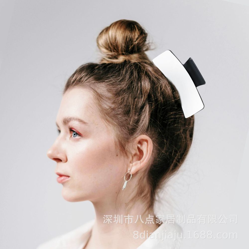 RTS CHINA  4.13*1.77inch Claw Clip with Blank Sulimation PET Chip