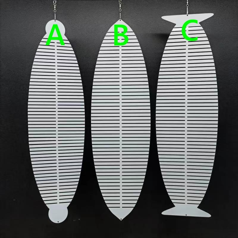 RTS CHINA Double Side Sublimation Case of 20pack Aluminum  Wind Spinner