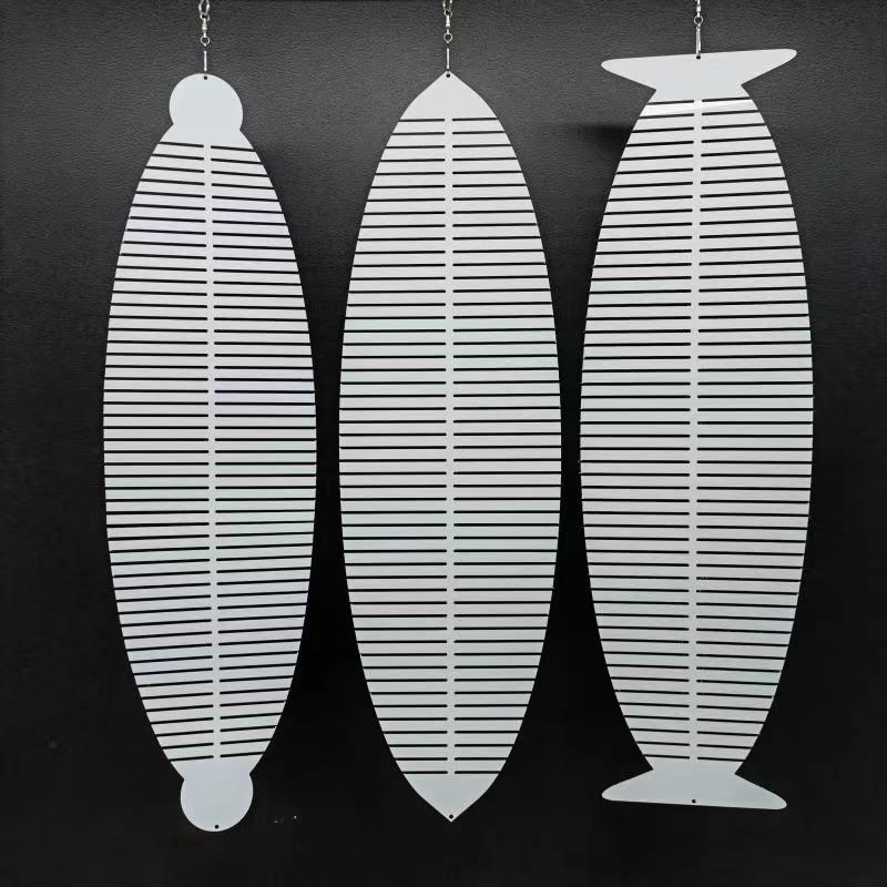 RTS CHINA Double Side Sublimation Case of 20pack Aluminum  Wind Spinner