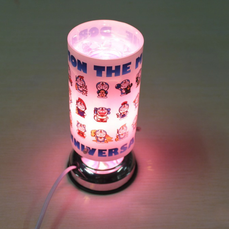 RTS CHINA Sublimation glass Blank Lamp Touch multifunctional table lamp