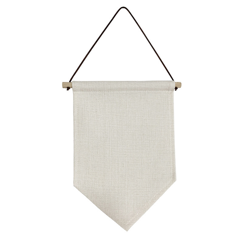 RTS CHINA  — Case of 50pcs 12x8 Inches Sublimation Blank Linen Banner