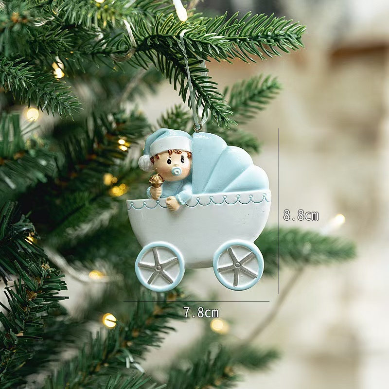 Chinese Warehouse - DIY Resin Christmas Tree Hanging Ornament