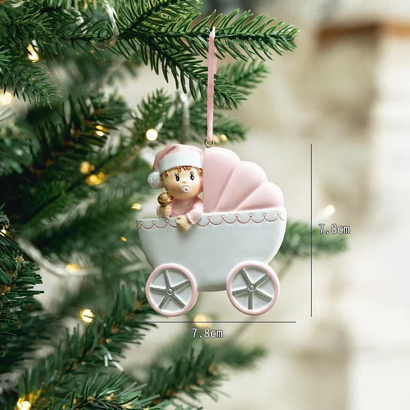 Chinese Warehouse - DIY Resin Christmas Tree Hanging Ornament
