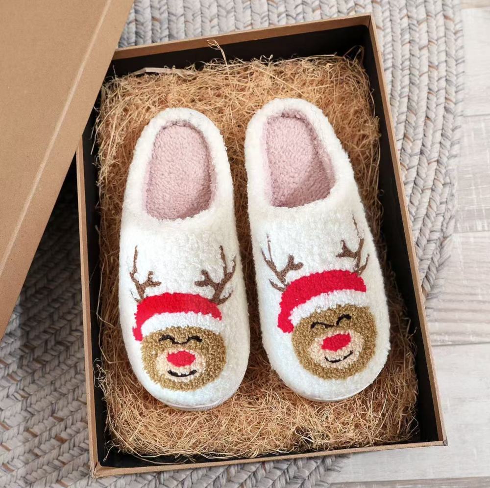 Chinese Warehouse - Warm Slippers for Halloween Christmas