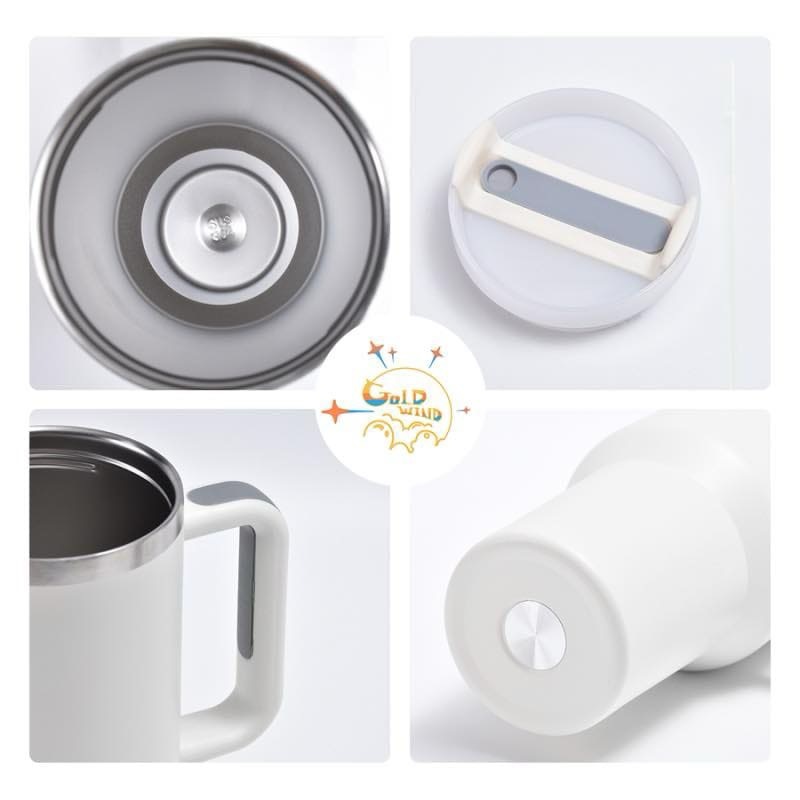 RTS CHINA - 130pcs BLACK COLORED 40oz Double Walled Stainless Steel tumblers with Plastic Straw&Lids(65pcs v3.0+65pcs v2.0)