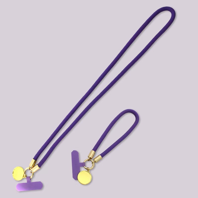 RTS CN - Wholesale 6.3 inches/17.3 inches Sublimation Mobile Phone Accessories Universal Patch Strap Tab Tether Cell Phone Wrist Lanyard