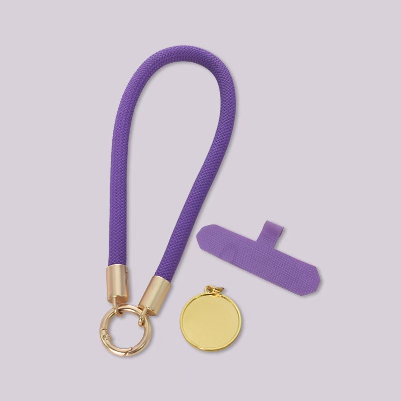 RTS CN - Wholesale 6.3 inches/17.3 inches Sublimation Mobile Phone Accessories Universal Patch Strap Tab Tether Cell Phone Wrist Lanyard