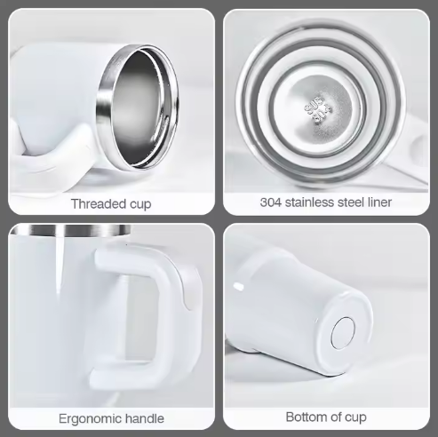 RTS US - Double Walled 14oz Powder Coated Vacuum Insulated Kids Stainless Steel Cups Tumblers with Handle