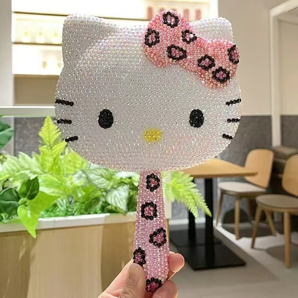 RTS CHINA - 10.2*6.5 Inches DIY Handheld Makeup Mirror