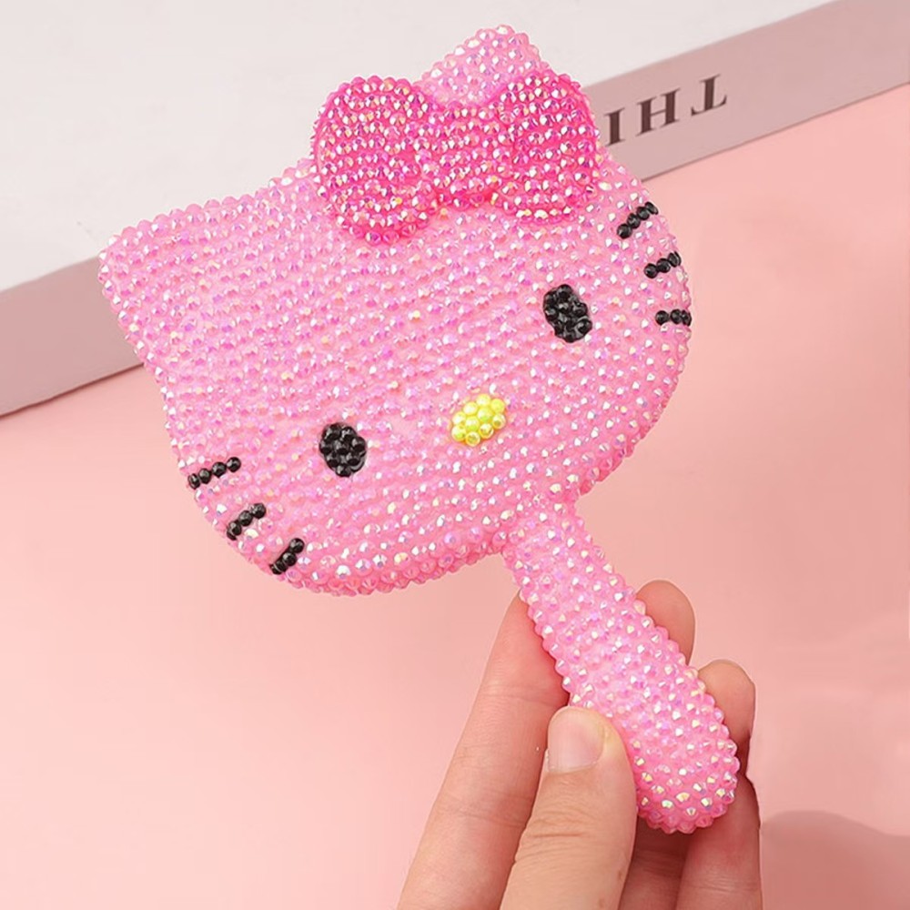 RTS CHINA - 10.2*6.5 Inches DIY Handheld Makeup Mirror