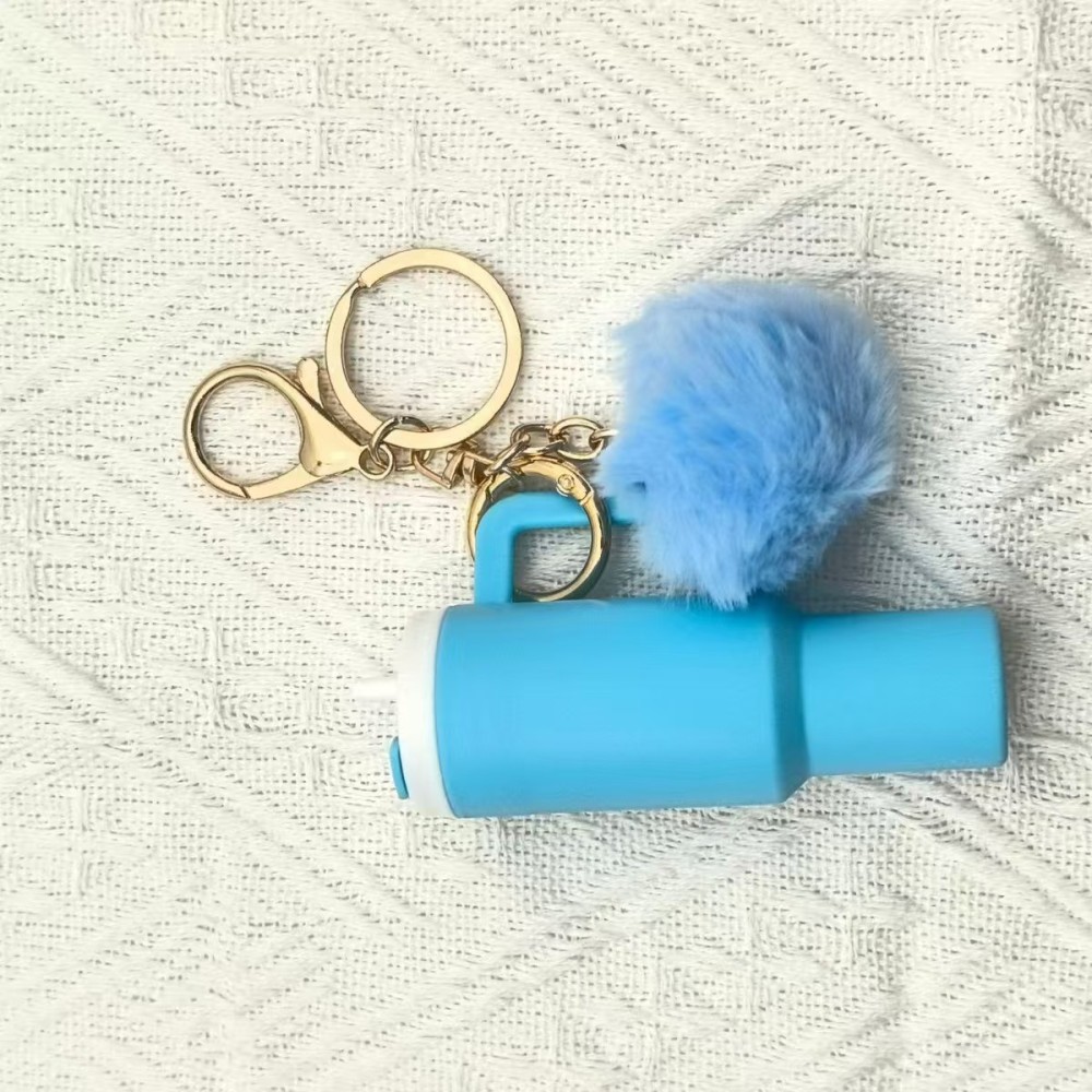 RTS CHINA  -  Cute Container Bottle Bag Keychain Accessories Miniature Charm Bar Tumbler Chapstick Holder Mini Cup Keychain